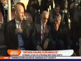 Aysal'ın ayrılması bizi zora soktu