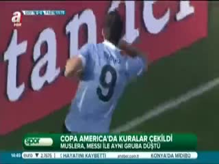 Muslera, Messi ile aynı gruba düştü