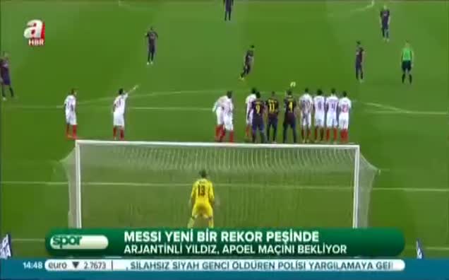 Messi yeni bir rekor peşinde