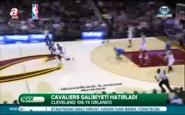 Cavaliers galibiyeti hatırladı