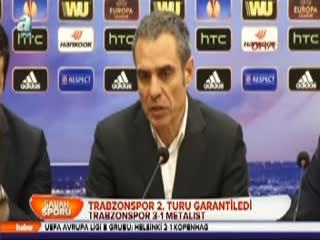 Trabzonspor 2. turu garantiledi