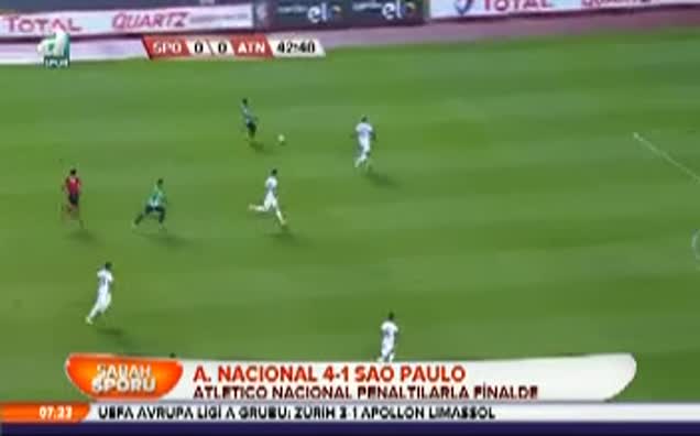 Atletico Nacional penaltılarla finalde