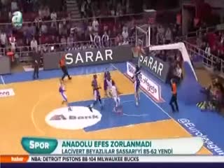 Anadolu Efes zorlanmadı