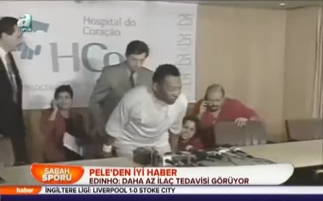 Pele'den iyi haber