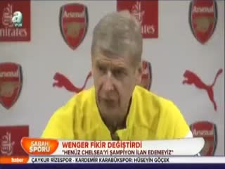 Wenger fikir değiştirdi