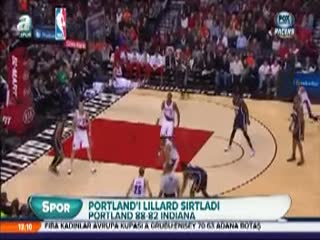 Portland'ı Lillard sırtladı