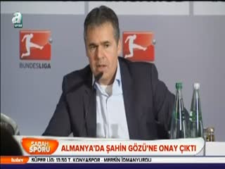 Almanya'da Şahin Gözü'ne onay çıktı