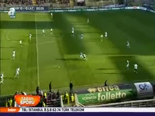 Lazio sonradan açıldı