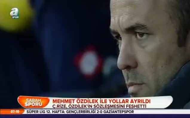 Mehmet Özdilek ile yollar ayrıldı