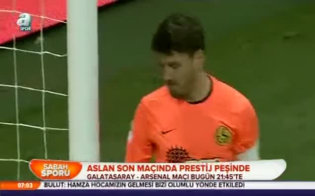 Aslan son maçında prestij peşinde