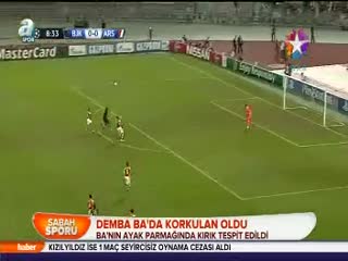 Demba Ba'da korkulan oldu