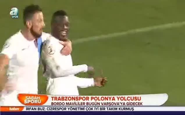 Trabzonspor Polonya yolcusu