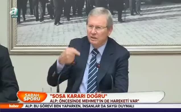 Alp: Keşke Çakar da hakemliğe hizmet etse