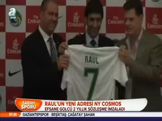 Raul'un yeni adresi NY Cosmos