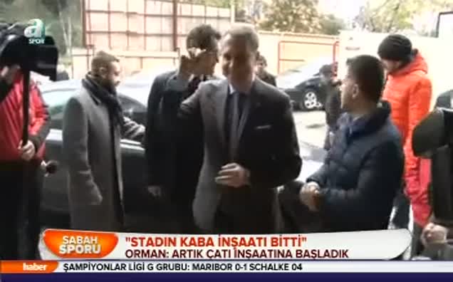 "Stadı kendi çabamızla yapıyoruz"