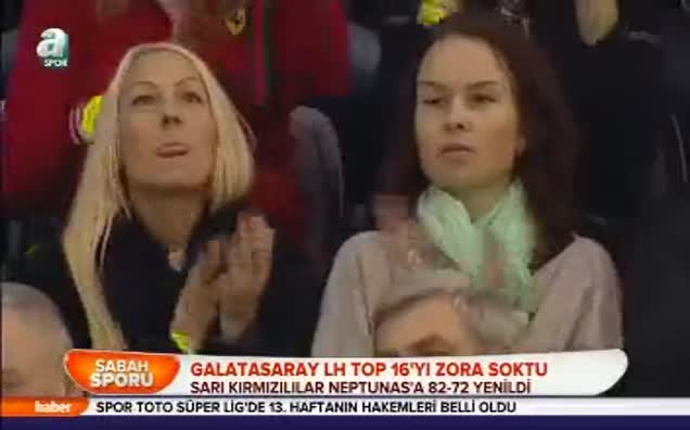 Galatasaray LH Top 16'yı zora soktu