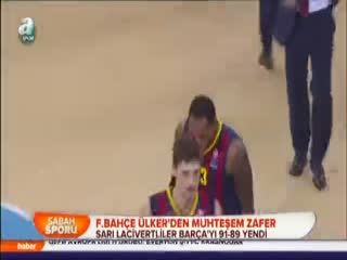 F.Bahçe Ülker'den muhteşem zafer