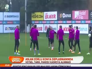 Veysel, Tarık, Pandev kadroya alınmadı