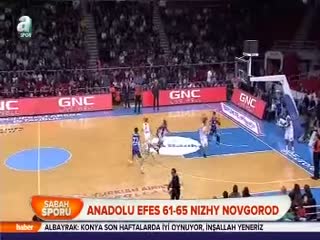Anadolu Efes 61-65 Nizhy Novgorod