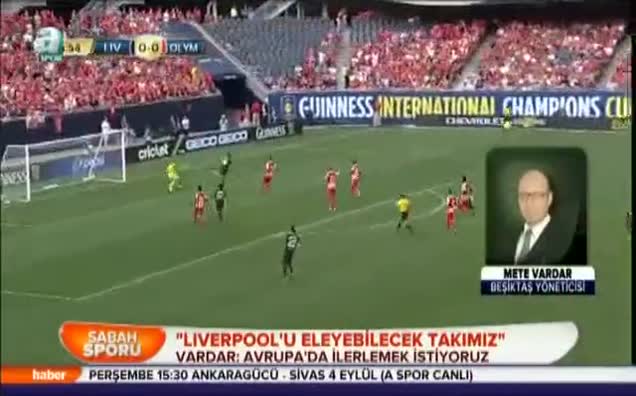 "Liverpool'u eleyebilecek takımız"