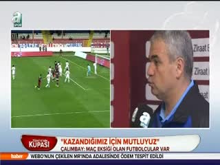 Rıza Çalımbay: TT Arena'da oynamak zor