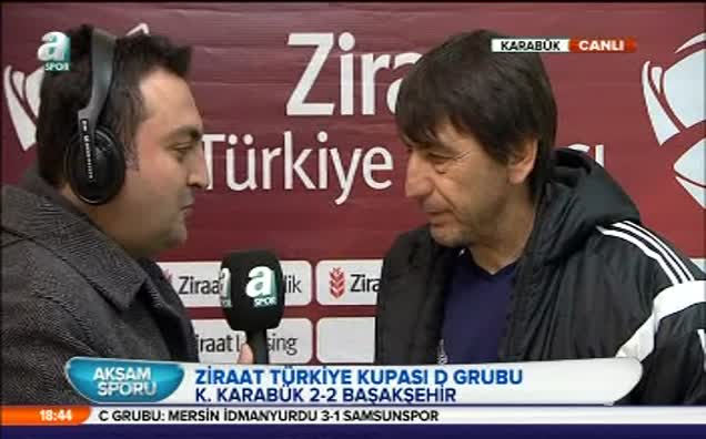 Maç sonu açıklamalar!