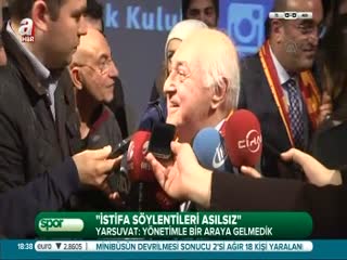 Yarsuvat'tan istifa açıklaması!