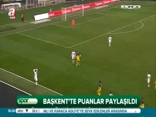 Ankara'da puanlar paylaşıldı!