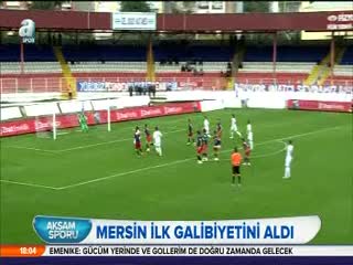 Mersin ilk galibiyetini aldı