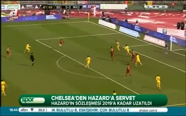 Chelsea'den Hazard'a servet!