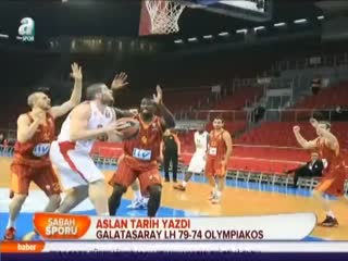 Aslan tarih yazdı