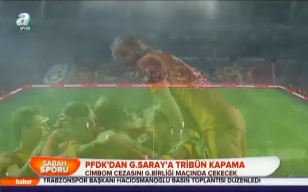 PFDK'dan G.Saray'a tribün kapama