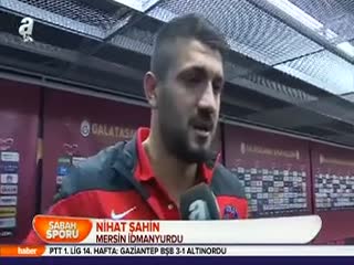 Nihat: Sabri bana "penaltı değil" dedi