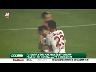 Pandev: "Galatasaray'da mutluyum"