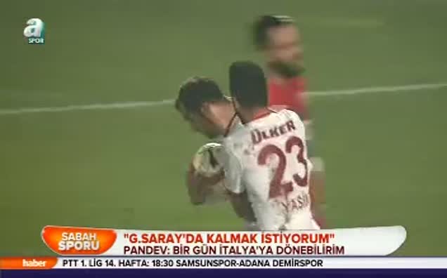 "G.Saray'da kalmak istiyorum"
