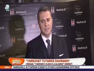 "Yarsuvat tutarsız davrandı"
