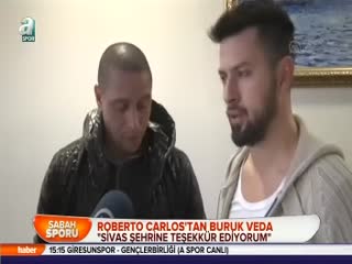 Roberto Carlos'tan buruk veda
