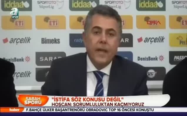 "İstifa söz konusu değil"