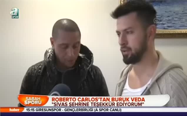 Roberto Carlos'tan buruk veda