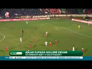 Diyarbakır BB-Galatasaray maç özeti!