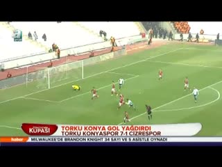 Konya 7 bitirdi!