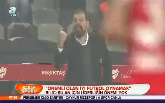 "Önemli olan iyi futbol oynamak"