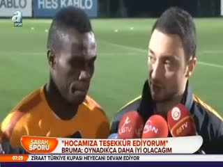 Bruma: Galatasaray'da çok mutluyum