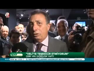 "Veli'ye teşekkür etmiyorum"