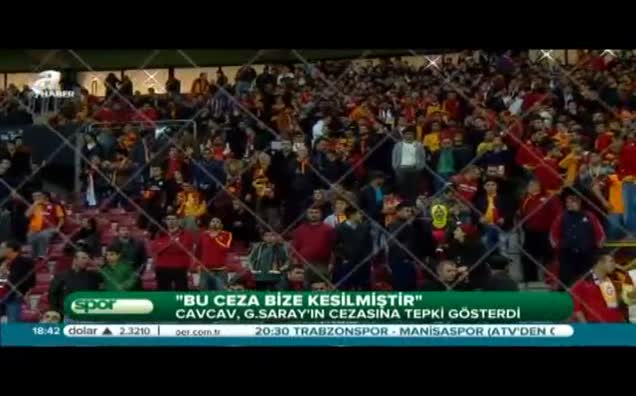 Cavcav'dan seyircisiz cezasına tepki!