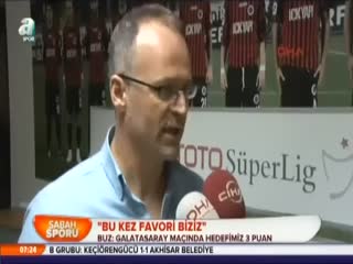 İrfan Buz: Bu kez favori biziz