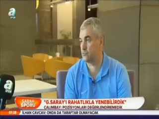 "G.Saray'ı rahatlıkla yenebilirdik"
