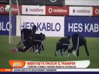 Beşiktaş'ta öncelik iç transfer