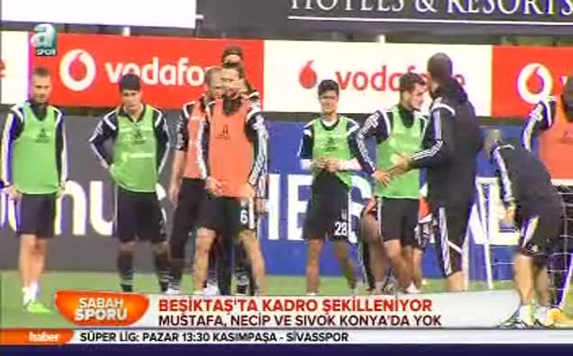 Beşiktaş'ta kadro şekilleniyor