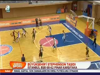 Büyükşehir'i Stephenson taşıdı